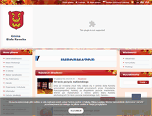 Tablet Screenshot of bialarawska.pl