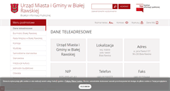 Desktop Screenshot of bip.bialarawska.pl