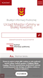 Mobile Screenshot of bip.bialarawska.pl